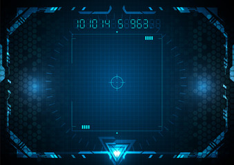 Futuristic Game Border and Game Interface Technology