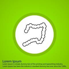 Rectum icon for your project