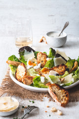 Salade Cesar, Oeuf, Croutons