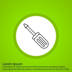 Screw Driver icon for your project