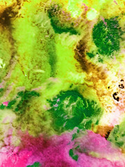 Abstract background, hand-painted texture, watercolor painting, drops of paint, paint smears. Design for backgrounds, wallpapers, covers and packaging.Banner for text, grunge element for decoration.