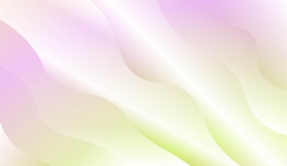 Modern Background With Wave Gradient Shape. For Your Design Wallpapers Presentation. Vector Illustration with Color Gradient.