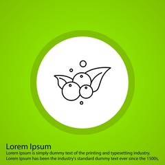  Cherry fruit icon for your project