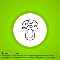  Mushroom icon for your project