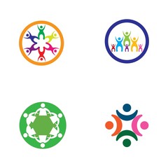 community care Logo template vector