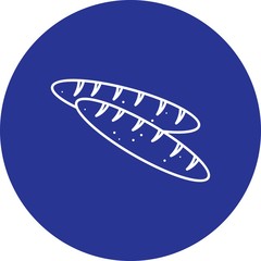 French Bread icon for your project