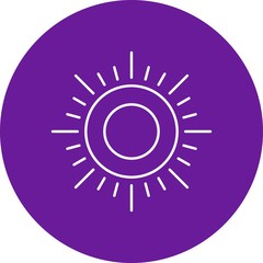 Sun icon for your project