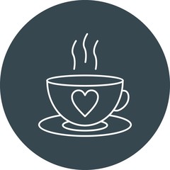 Love Tea icon for your project