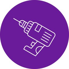 Obraz premium Drill icon for your project