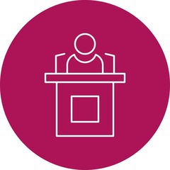 Lecture Presentation icon for your project