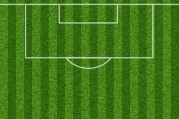 Obraz premium Football Grass and Field