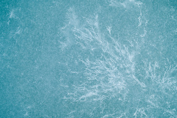 Texture of ice of Sea of Japan. Natural background.