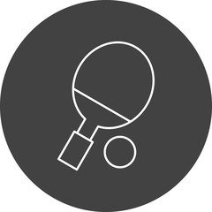  Table Tennis icon for your project