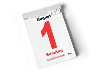 1. August 2021 Bundesfeiertag