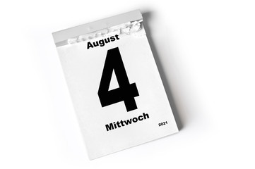 4. August 2021