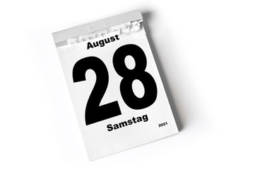 28. August 2021