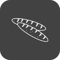 French Bread icon for your project
