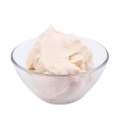 jam cream isolated dessert plate