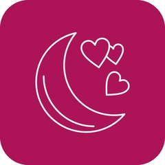 Lovely Moon icon for your project