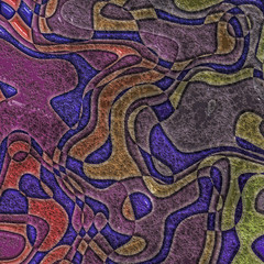 3d effect - abstract colorful pattern