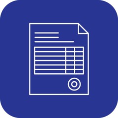 Invoice icon for your project