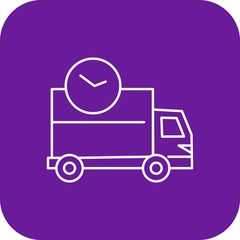 Fast Delivery Truck icon for your project
