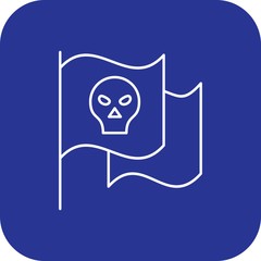  Pirate Flag icon for your project