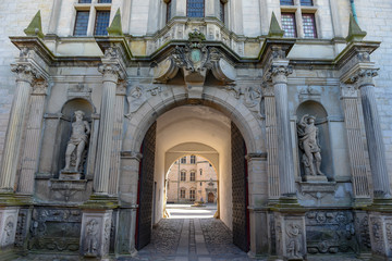 Obraz premium Kronborg castle at Helsingor on Denmark