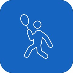 Tennis Player icon for your project