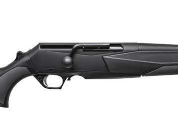modern bolt carbine isolated on white background