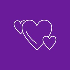 Hearts icon for your project