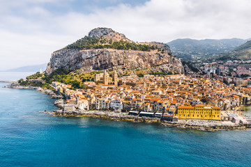 Beautiful town Cefalu, Sicily 