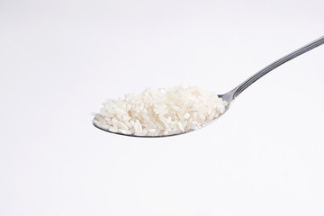 white rice detail for design background