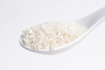 white rice detail for design background