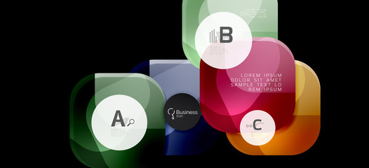 Modern advertising concept for wallpaper design. Vector info graphic design. Vector design concept. Business presentation. Abstract geometric frame.