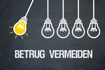 Betrug vermeiden