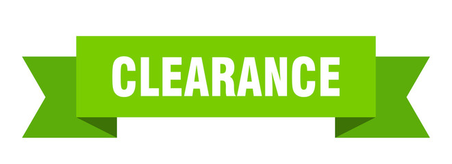 clearance