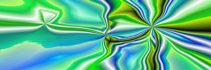 Digital Art, panoramic abstract objects, Germany