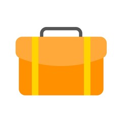 Handbag vector illustration, Baggage flat style icon