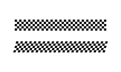 Racing flag Design Template. Race flag Design Vector. Speed Flag Simple Design Illustration Vector. © Top Studio