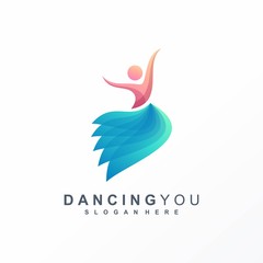 dancing logo ready to use