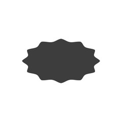 Star price tag or quality mark icon template color editable. Promo sale starburst or sticker of sunburst label symbol vector sign isolated on white background illustration for graphic and web design.