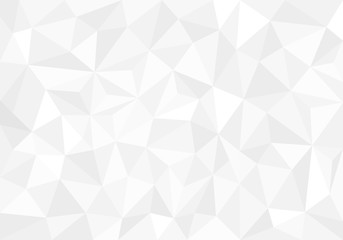 Abstract triangular background. Gray geometric polygonal pattern.