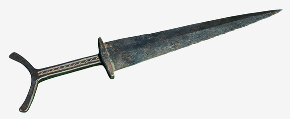 Old wrought sword