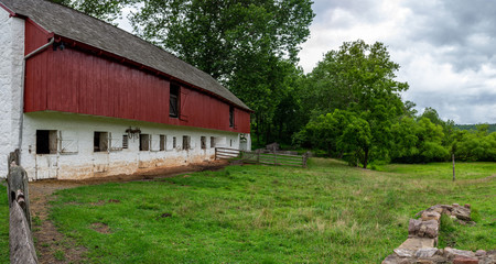 Barn At Hopwell Iron Furnace