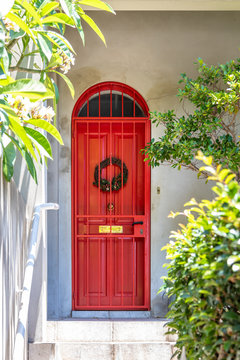 red door in Sydney Australia