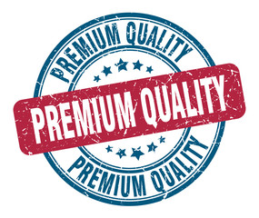 premium quality stamp. premium quality round grunge sign. premium quality