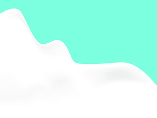 EPS 10 vector. Realistic milk or yogurt background made with gradient mesh.