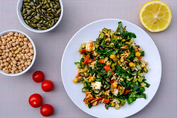 Healthy Mediterranean Orzo Pasta Salad