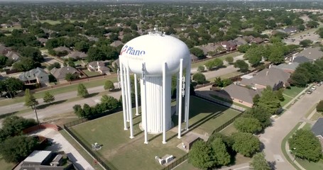 Plano TX Water tower